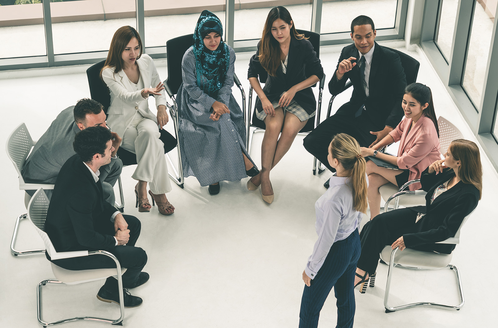 Open discussion meeting