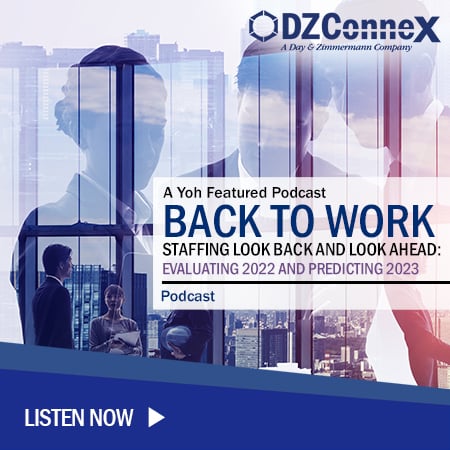 Back to Work: Staffing Look Back and Look Ahead: Evaluating 2022 and Predicting 2023
